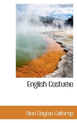 Book cover for English Costume