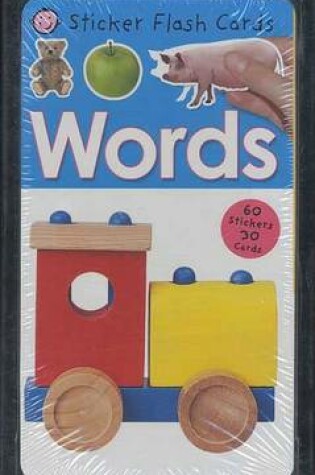 Cover of Sticker Flash Cards Words