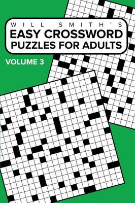 Book cover for Easy Crossword Puzzles For Adults - Volume 3