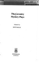 Book cover for The Coventry and Mystery Plays