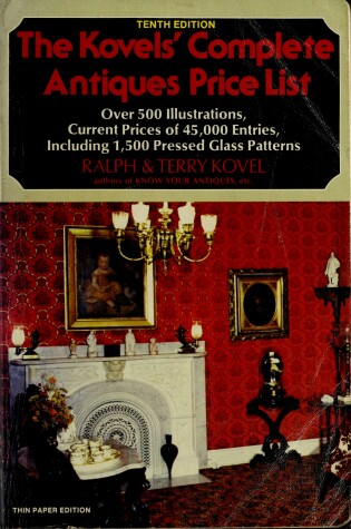 Book cover for Kovels Antiques Price List 10