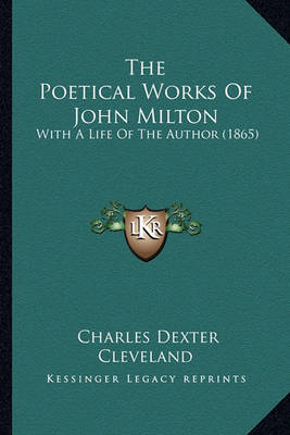 Book cover for The Poetical Works of John Milton the Poetical Works of John Milton