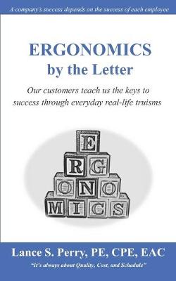 Book cover for ERGONOMICS by the Letter