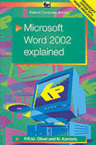 Cover of Microsoft Word 2002 Explained