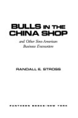 Cover of Bulls in the China Shop #