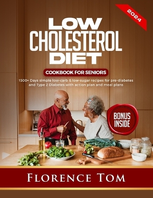 Book cover for Low Cholesterol Diet Cookbook for Seniors