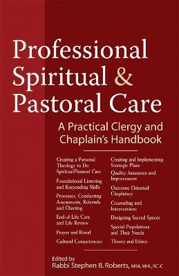 Book cover for Professional Spiritual & Pastoral Care
