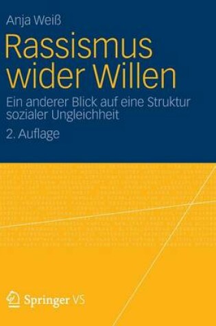 Cover of Rassismus wider Willen