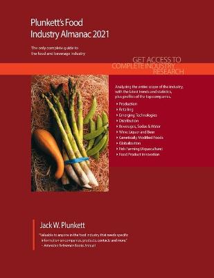 Book cover for Plunkett's Food Industry Almanac 2021