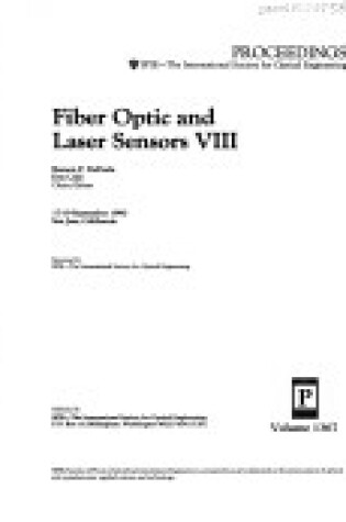 Cover of Fiber Optic and Laser Sensors Eight