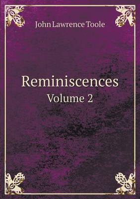 Book cover for Reminiscences Volume 2