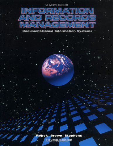 Book cover for Information and Records Management