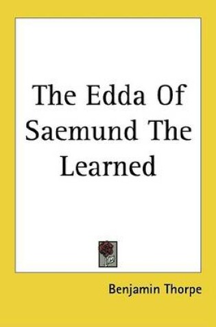 Cover of The Edda of Saemund the Learned