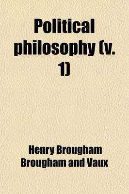 Book cover for Political Philosophy (Volume 1)