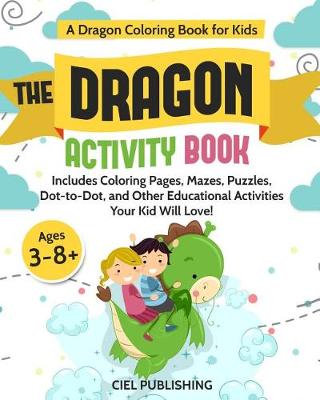 Book cover for Dragon Coloring Book for Kids