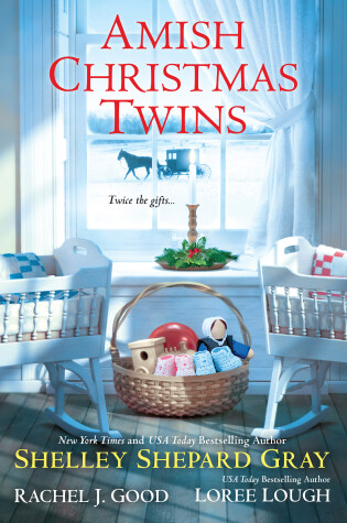 Cover of Amish Christmas Twins