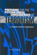 Book cover for Preparing for the Psychological Consequences of Terrorism