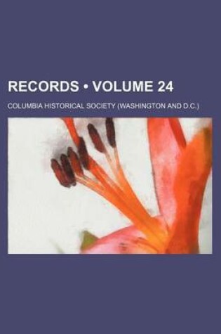 Cover of Records (Volume 24)