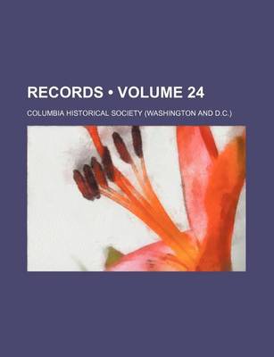 Book cover for Records (Volume 24)