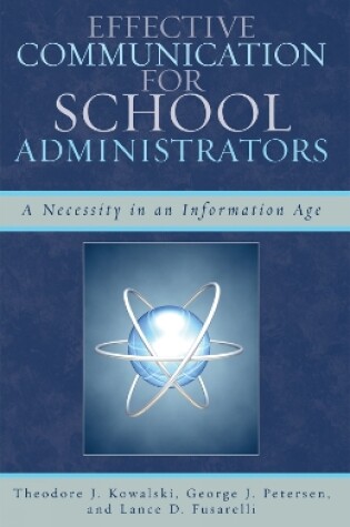 Cover of Effective Communication for School Administrators