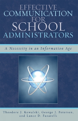 Book cover for Effective Communication for School Administrators