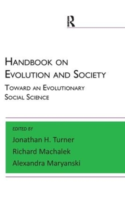 Book cover for Handbook on Evolution and Society