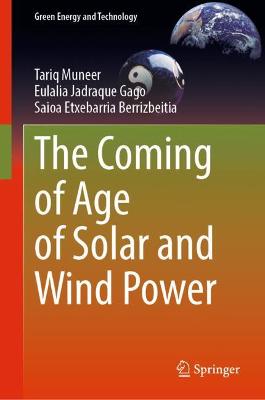 Book cover for The Coming of Age of Solar and Wind Power
