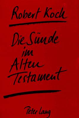 Book cover for Die Suende Im Alten Testament