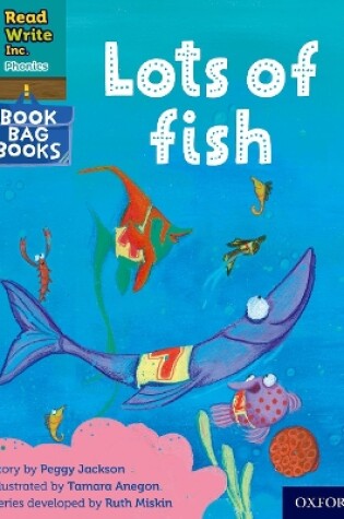 Cover of Read Write Inc. Phonics: Lots of fish (Green Set 1 Book Bag Book 6)
