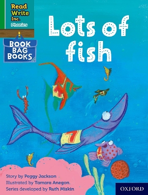 Book cover for Read Write Inc. Phonics: Lots of fish (Green Set 1 Book Bag Book 6)