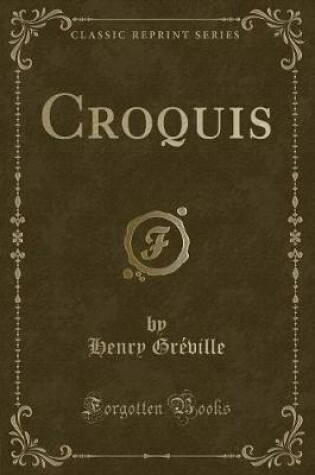 Cover of Croquis (Classic Reprint)