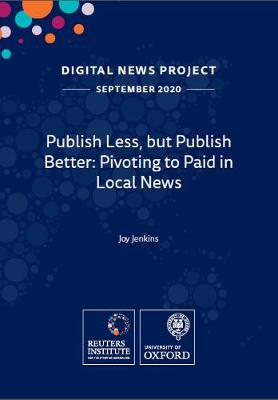 Book cover for Publish Less, but Publish Better