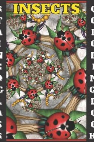 Cover of Insects Stained Glass Coloring Book