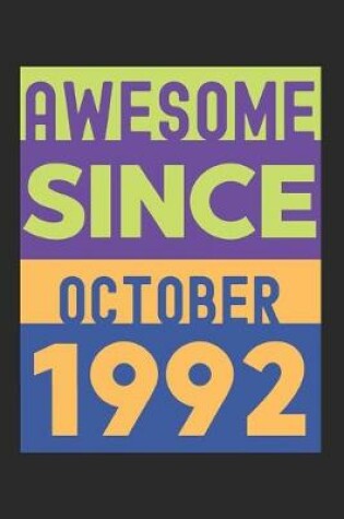 Cover of Awesome Since October 1992