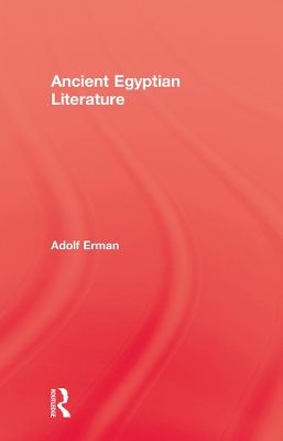 Book cover for Ancient Egyptian Literature