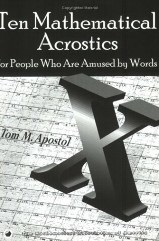 Cover of Ten Mathematical Acrostics