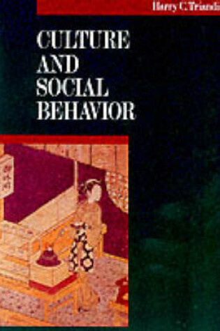 Cover of Culture and Social Behavior