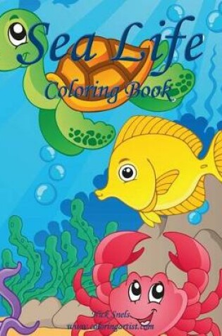 Cover of Sea Life Coloring Book 1