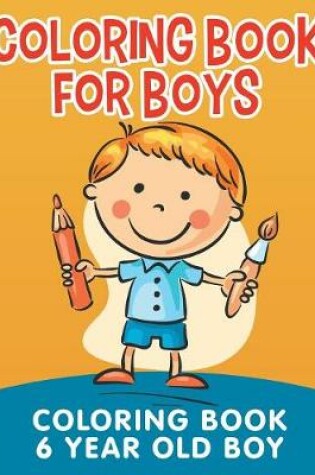 Cover of Coloring Book for Boys