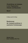 Book cover for Bestimmung Der Isotopenverteilung in Markierten Verbindungen