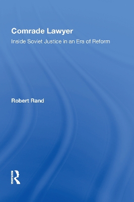 Book cover for Comrade Lawyer