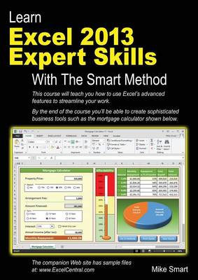 Book cover for Learn Excel 2013 Expert Skills with the Smart Method