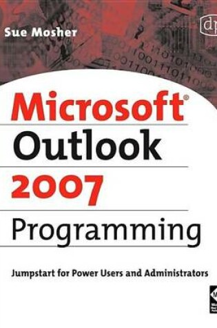 Cover of Microsoft Outlook 2007 Programming