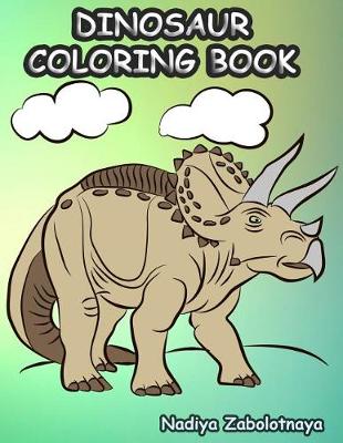 Book cover for Dinosaur Coloring Book