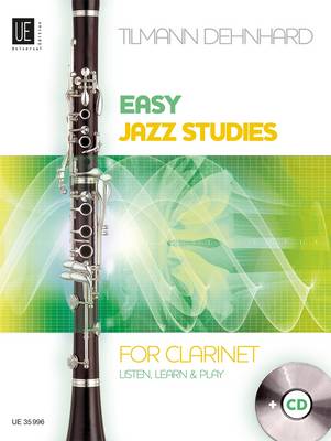 Book cover for Easy Jazz Studies for Clarinet