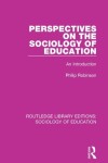 Book cover for Perspectives on the Sociology of Education