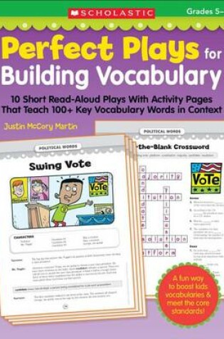 Cover of Perfect Plays for Building Vocabulary, Grades 5-6