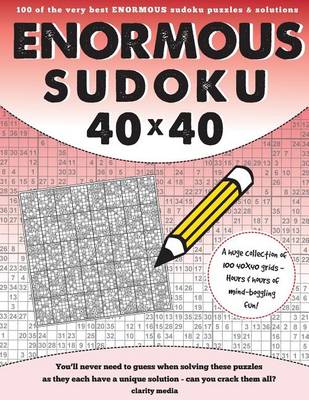 Book cover for 40x40 Enormous Sudoku