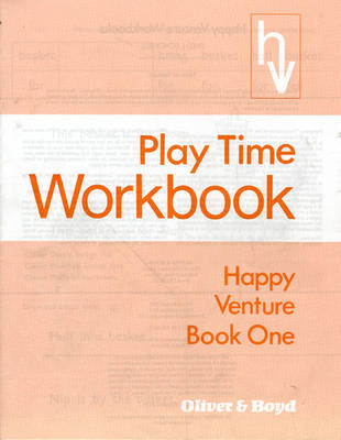 Cover of Happy Venture Workbook Book 1. Playtime