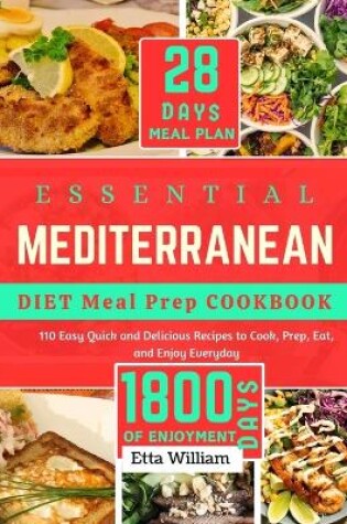 Cover of Essential Mediterranean Diet Meal Prep Cookbook